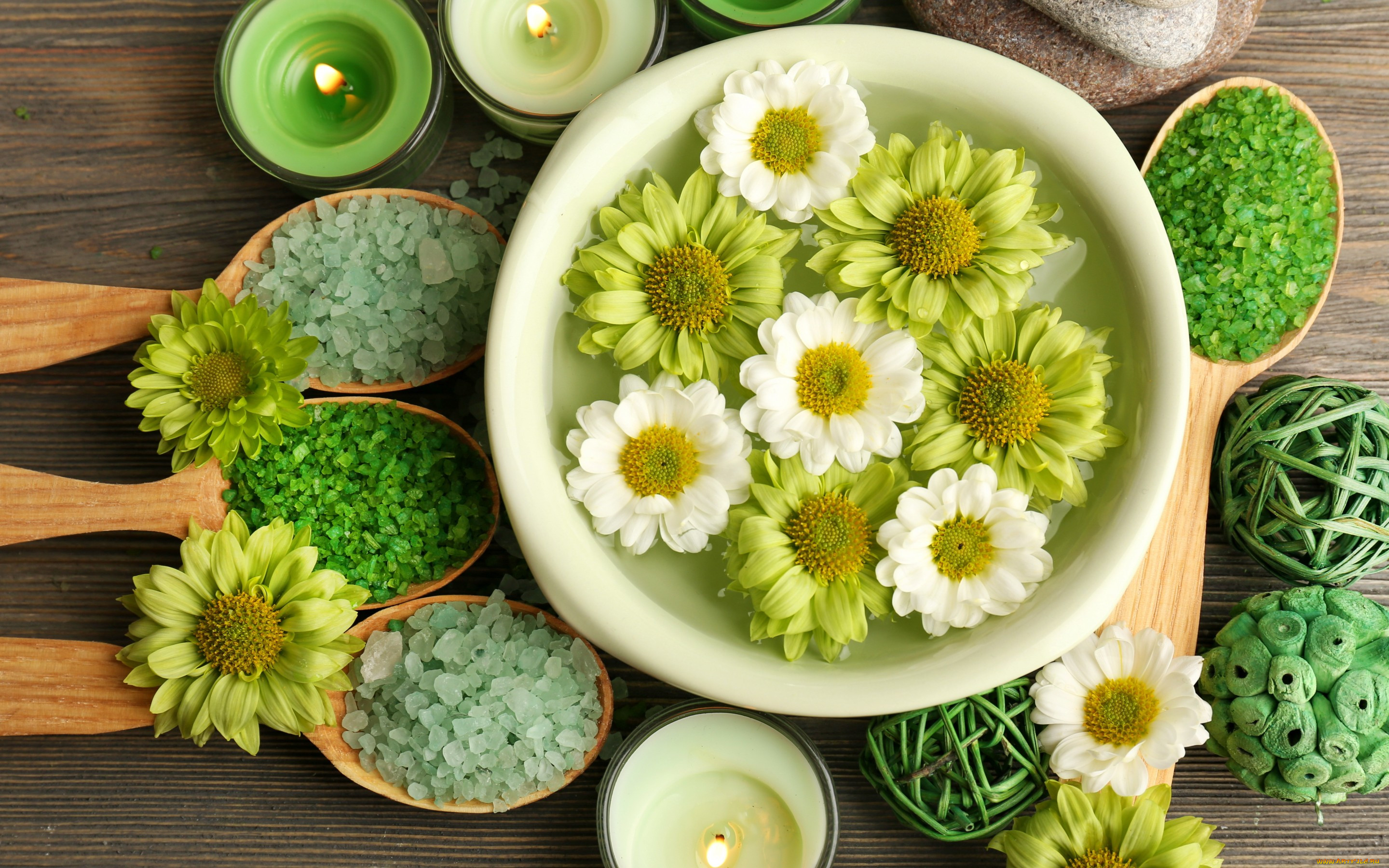 ,  ,  , , , salt, flowers, candles, , , wellness, relax, still, life, spa, 